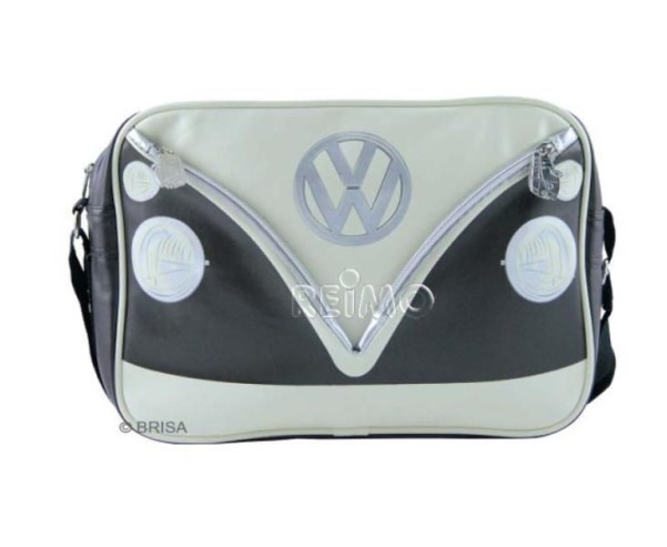 VW Collection sac à bandoulière VW Bulli cross-body, marron/crème, 25x35x10cm