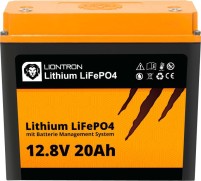 Liontron LiFePO04 Lithium Batterie 12,8 V 20 Ah