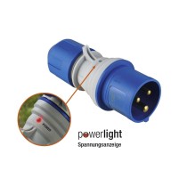 AS-Schwabe Powerlight CEE Stecker mit Phasenanzeige