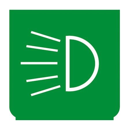 Emblem - Licht grün