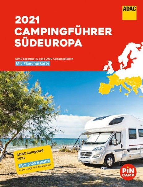 ADAC Campingführer Südeuropa 2021 inkl. Campcard