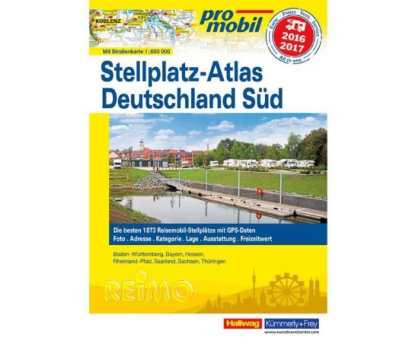 Stellplatz-Atlas Deutschland Süd 2016