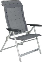 Chaise pliante Berger Luxury XL gris