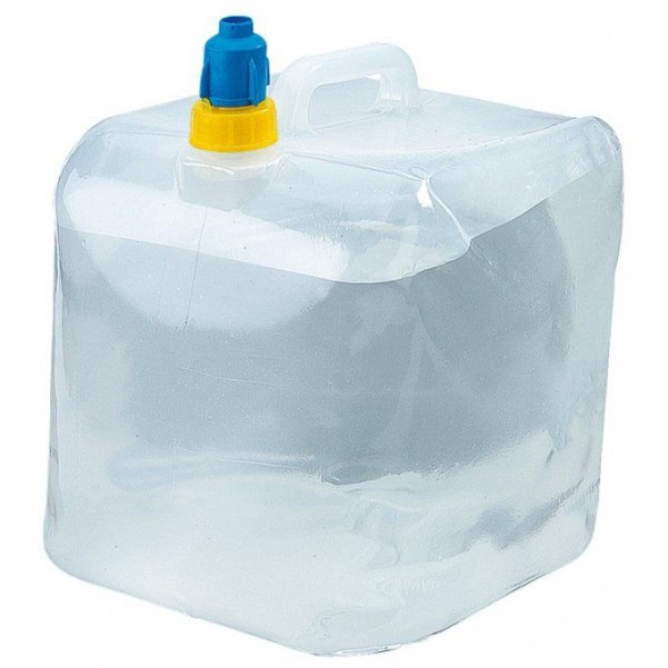 AGT Faltbare Wasserkanister: 2er-Set Wasserbehälter für die