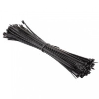 Serre-câbles en polyamide noir | 4,5 x 350 mm
