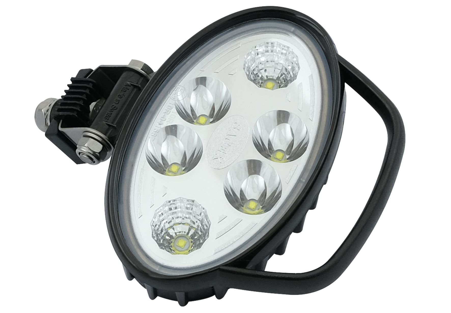 LED-Arbeitsscheinwerfer 12/24 V mit Schalter