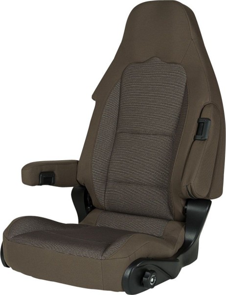 Sportscraft Sitz S10.1 Phoenix braun/beige Fahrerseite