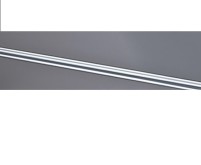 Profilleiste Aluminium, silber 2m