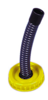 Bec de sortie flexible DN96 avec tuyau spiralé de 30 cm