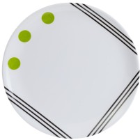 Berger Dots Melamin Dessertteller Grün