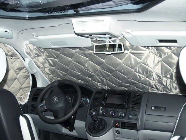 Isoflex Thermomatte 3-teilig, Ford Transit Custom >2015, Fahrerhaus