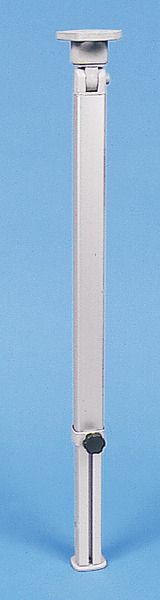 Klapptischfuss Silber - Höhe 555 - 765 mm Gelenk ob en