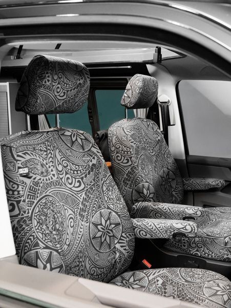 Rückbank- und Sitzbezug-Set DRIVE DRESSY HAWAII DREAM für Mercedes