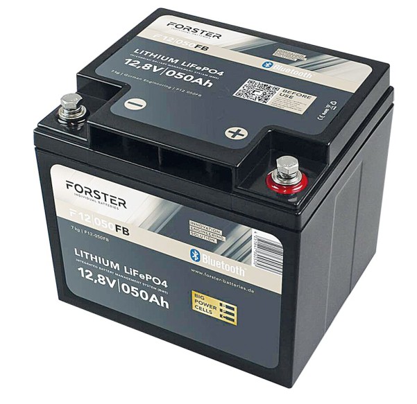 Forster LiFePO4 Lithium-Batterie 12 V 50 Ah