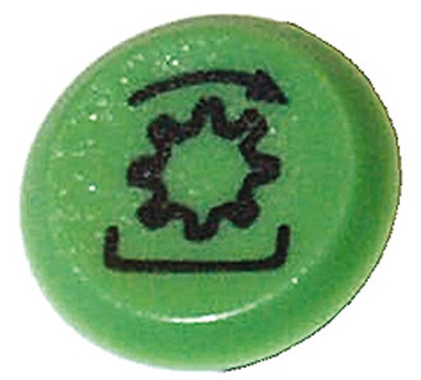 Pneutron Emblem "Zapfwelle grün"