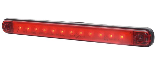 WAS - LED-Zusatzbremsleuchte rot 12/24V
