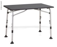 Table de camping AIRCOLITE, 100x68cm,cadre en aluminium, imperméable, réglable en hauteur