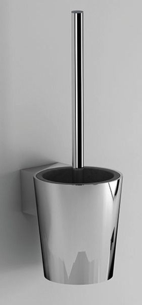 Toilettenbürstenhalter/ Edelstahl verchromt/ 140x1 40x440mm
