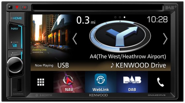Kenwood DNX451RVS Multimedia Navigationssystem für Wohnmboil und Truck