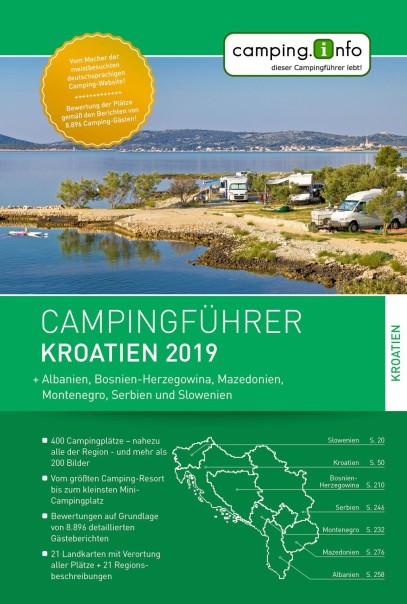 Camping.info Campingführer Kroatien 2019